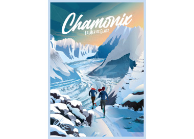 Affiche DOZ Chamonix - Mer de Glace