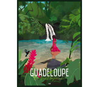 Affiche DOZ Guadeloupe - La Forêt Tropicale