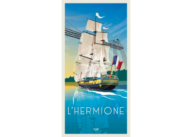 Postcard - L'Hermione