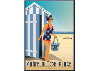 Magnet Châtelaillon-plage - La Cabine
