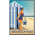 Magnet Châtelaillon-plage - La Cabine