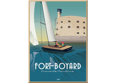 Magnet - Fort Boyard - sailboat