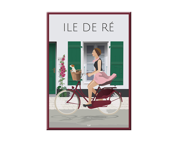 Magnet Ile de Ré - Vélo