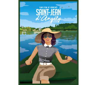 Poster DOZ Saint-Jean-d'Angély pond bernouet