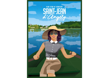 Affiche DOZ Saint-Jean-d'Angély étang de Bernouet