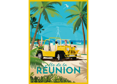 Affiche DOZ - Ile de la Réunion - NoSmoke Surf