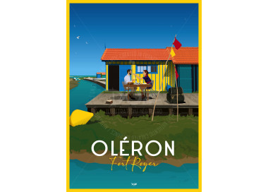 Affiche DOZ Ile d’Oléron- Fort Royer