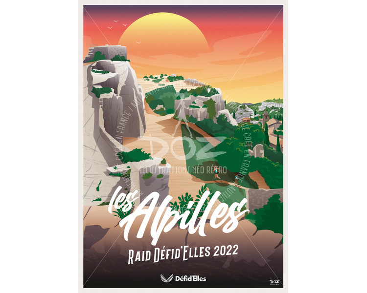Doz Poster - The Alpilles
