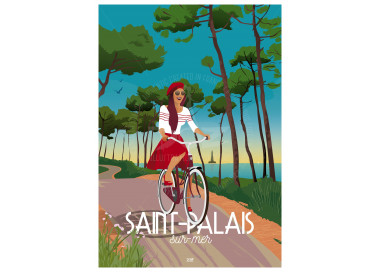 Affiche DOZ Saint-Palais-Sur-Mer - La Grande Côte