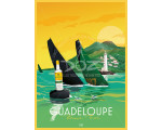 Affiche DOZ Guadeloupe - Basse Terre - Route du Rhum