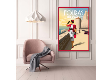 Affiche Fouras Les Bains