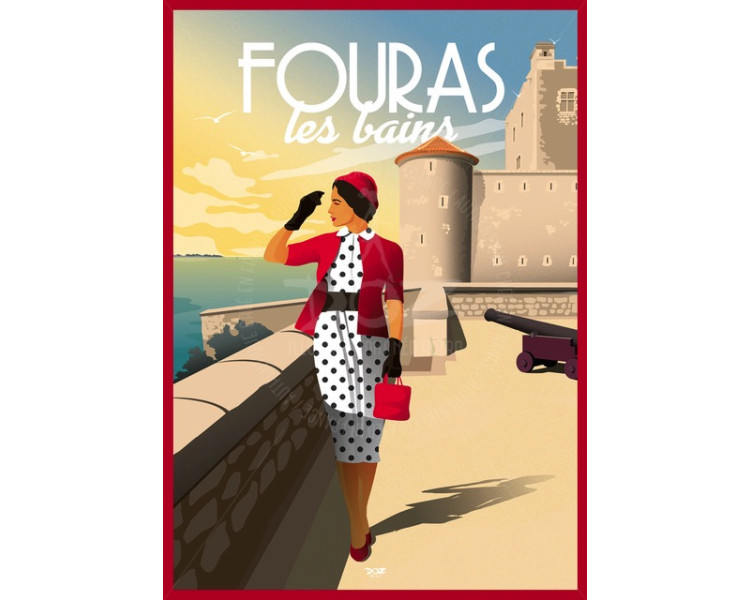 Affiche Fouras Les Bains