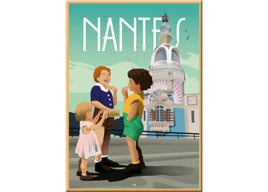 Magnet - Nantes Tour Lu et les enfants
