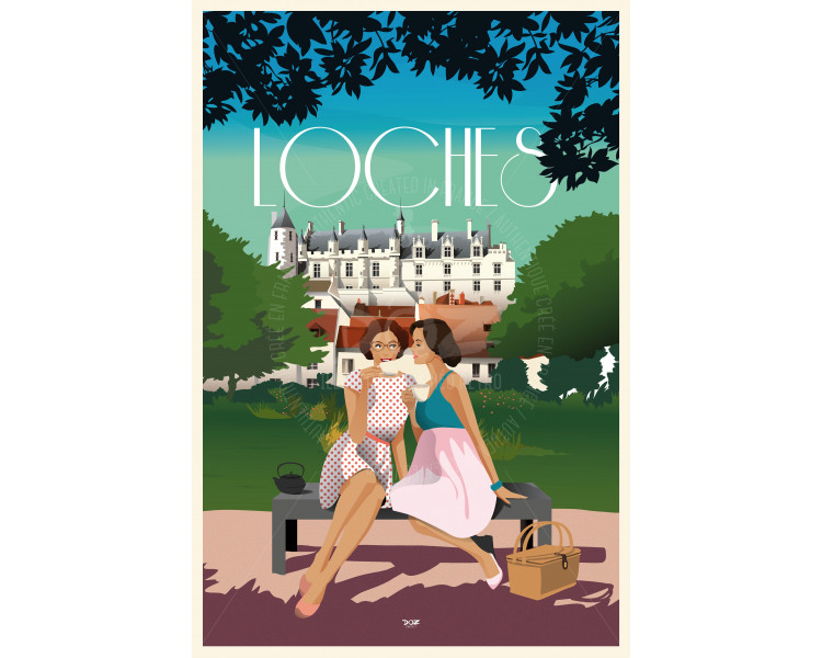 Affiche DOZ Loches - Le Château