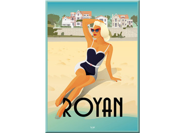 Magnet - Royan - la Baigneuse