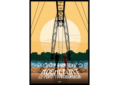 Poster DOZ Rochefort-sur-mer - The Transporter Bridge
