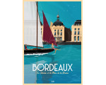 Affiche DOZ Bordeaux - La place de la Bourse