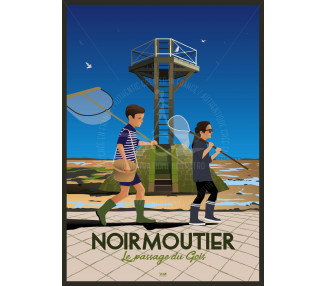Poster DOZ Ile de Noirmoutier - The passage of Gois