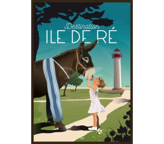 Poster DOZ Ile de Ré - Ane...