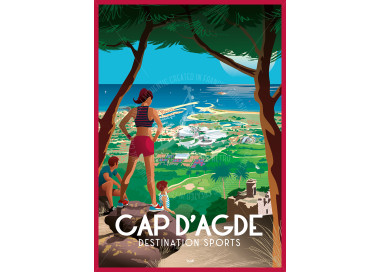 Poster DOZ Cap d'Agde - Sports