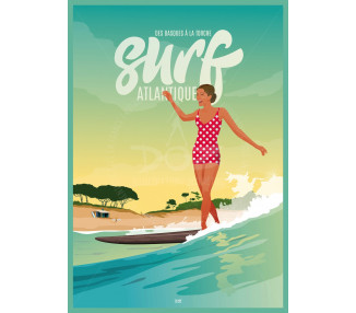 Affiche DOZ Surf Atlantique