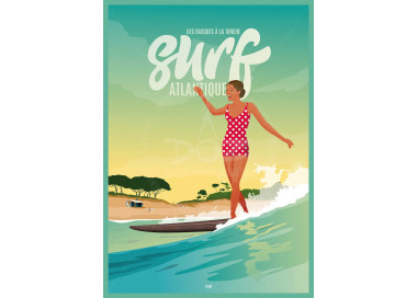 Affiche DOZ Surf Atlantique