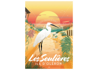 Affiche DOZ - Ile d'Oléron - Les Seulières
