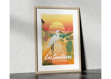 Poster DOZ - Ile d'Oléron - Les Seulières