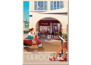 Magnet - La Rochelle - Molière, marché et rue du Minage