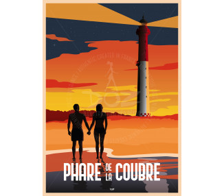 Poster DOZ Phare de la Coubre - Night