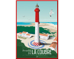 Magnet - la Coubre lighthouse - bird view