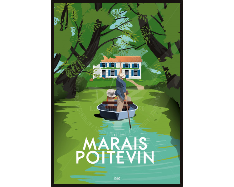 Affiche DOZ Marais Poitevin