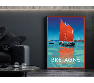 Poster DOZ Brittany - From Glénans to Saint-Malo