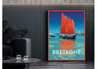 Poster DOZ Brittany - From Glénans to Saint-Malo