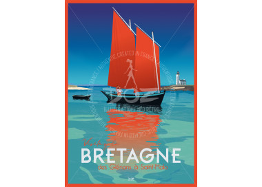 Poster DOZ Brittany - From Glénans to Saint-Malo