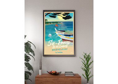 Affiche DOZ Six Fours - Île des Embiez - Raid Défid'Elles 2022
