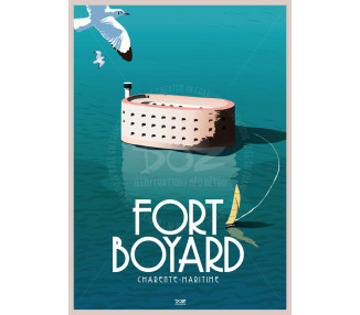 Poster DOZ Fort Boyard -...