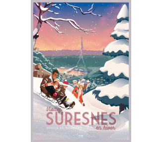 Affiche DOZ Suresnes - Ski...