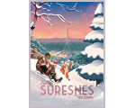 Poster DOZ Suresnes - Skiing and sledding at Christmas