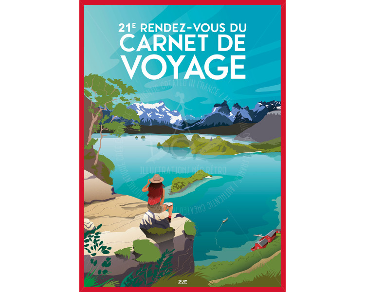 Affiche DOZ « Carnet De Voyage 2021 »
