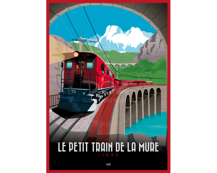 DOZ Poster The little train of La Mure