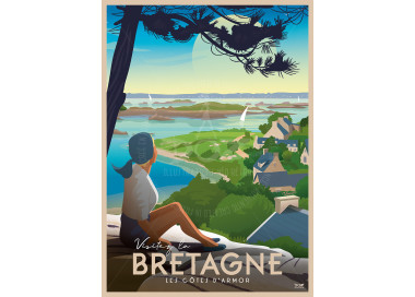 Poster DOZ Brittany - The Cotes d'Armor