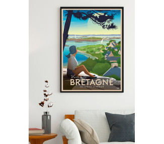 Poster DOZ Brittany - The Cotes d'Armor