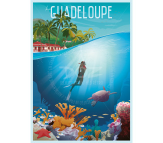 Poster DOZ Guadeloupe - Diving