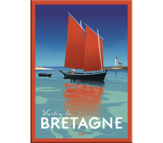 Magnet - Bretagne - Le voilier