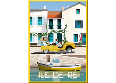Magnet Ile de Ré - Méhari St Martin