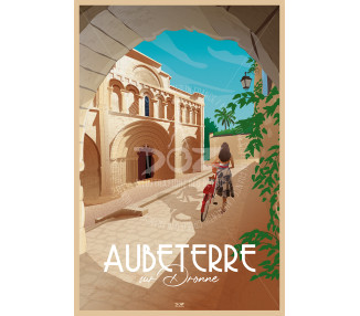 Poster DOZ - Aubeterre-sur-Dronne - alley