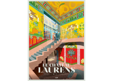 Affiche DOZ - Agde - Le Château Laurens - intérieur