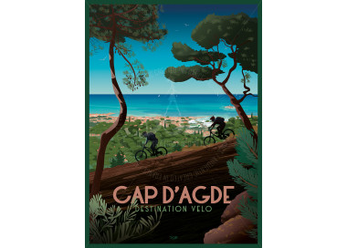 Affiche DOZ Cap d’Agde - VTT sportif