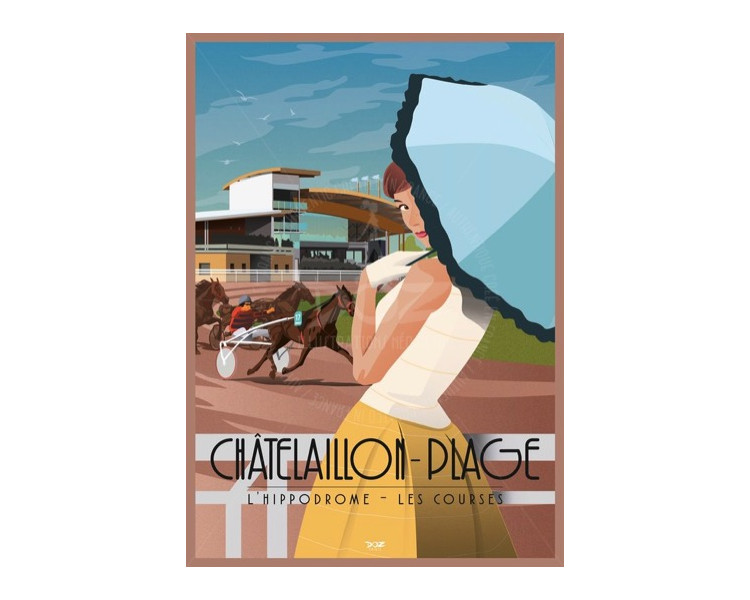 Poster DOZ Châtelaillon-Plage l'hippodrome